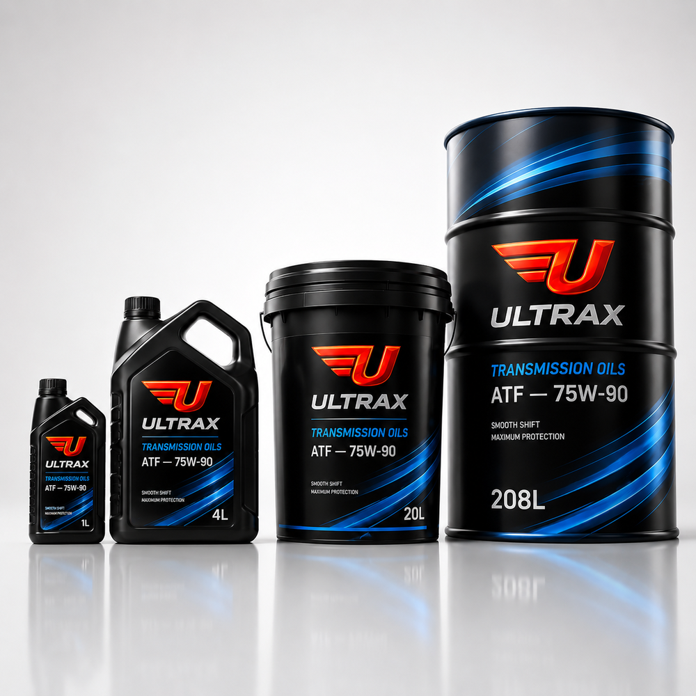 ULTRAX transmission oil bottles